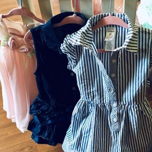 Toddler dresses For sale, three spring dresses